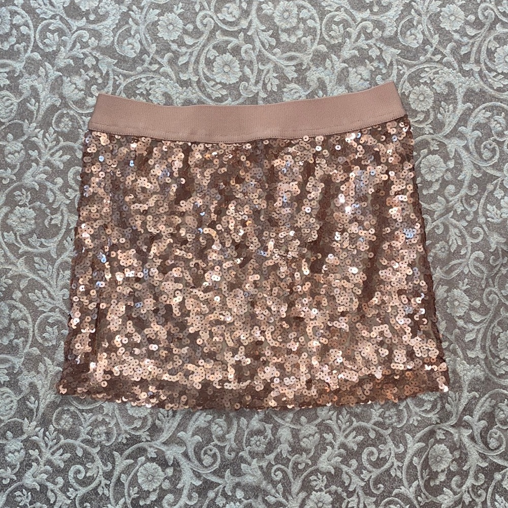 Forever 21 Y2K Early 2000s sequin skirt